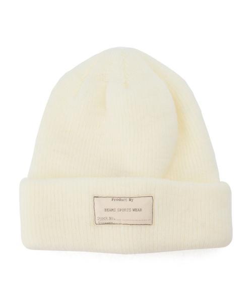 BEAMS（ビームス）の「◆BEAMS / 縮絨 ウール ワッチキャップ（ニットキャップ/ビーニー・メンズ・ホワイト/グレー/ブラック/ベージュ/ワイン/ダークグリーン/ブルー/ネイビー・ONE SIZE）」の14枚目の写真