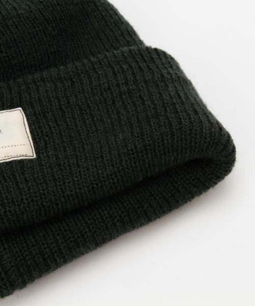 BEAMS（ビームス）の「◆BEAMS / 縮絨 ウール ワッチキャップ（ニットキャップ/ビーニー・メンズ・ホワイト/グレー/ブラック/ベージュ/ワイン/ダークグリーン/ブルー/ネイビー・ONE SIZE）」の17枚目の写真