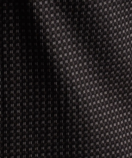 NICOLE CLUB FOR MEN（ニコルクラブフォーメン）の「シアサッカーチェックカットシャツ（シャツ/ブラウス・メンズ・ホワイト×ネイビー/ブラック系1/ブラック系2/ブラック×ホワイト/ネイビー系・LARGE/MEDIUM/X-LARGE）」の17枚目の写真