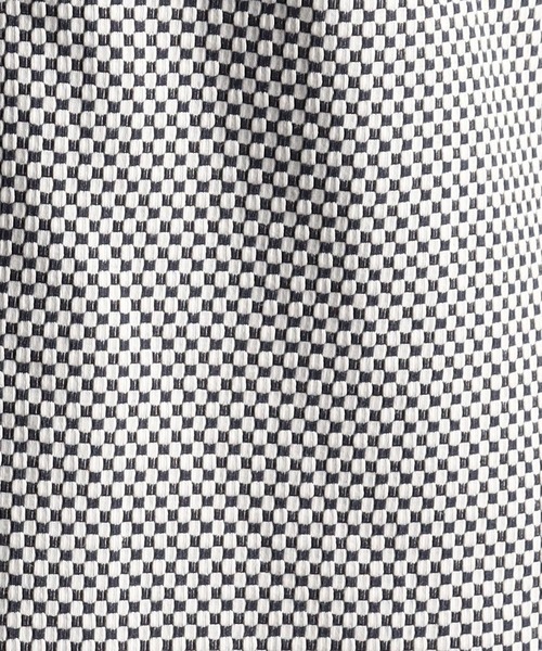 NICOLE CLUB FOR MEN（ニコルクラブフォーメン）の「シアサッカーチェックカットシャツ（シャツ/ブラウス・メンズ・ホワイト×ネイビー/ブラック系1/ブラック系2/ブラック×ホワイト/ネイビー系・LARGE/MEDIUM/X-LARGE）」の20枚目の写真