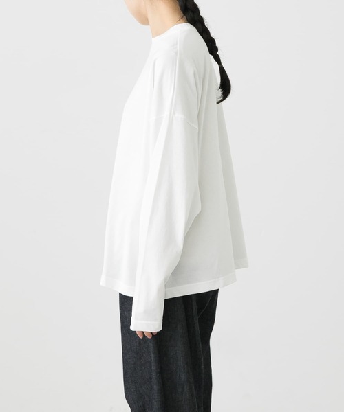 かぐれ(カグレ)の「クルーネックビッグプルオーバー(Tシャツ/カットソー・レディース・ブラック/オフホワイト・FREE)」の17枚目の写真