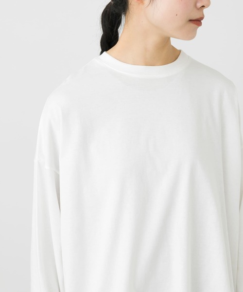 かぐれ(カグレ)の「クルーネックビッグプルオーバー(Tシャツ/カットソー・レディース・ブラック/オフホワイト・FREE)」の19枚目の写真