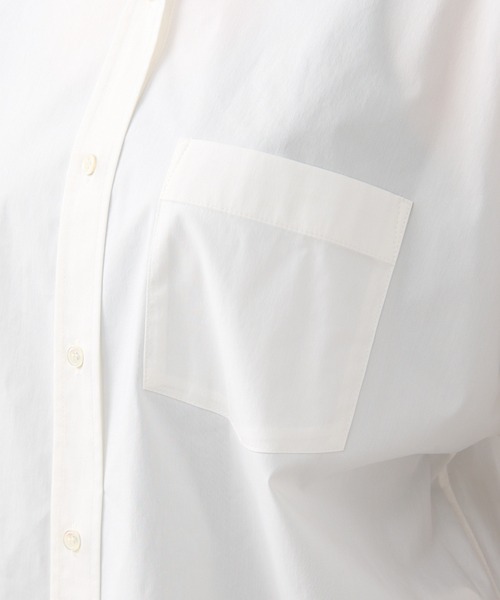 RIVE DROITE（リヴドロワ）の「BIGサイズシャツ（シャツ/ブラウス・レディース・オフホワイト/サックスブルー・FREE）」の6枚目の写真
