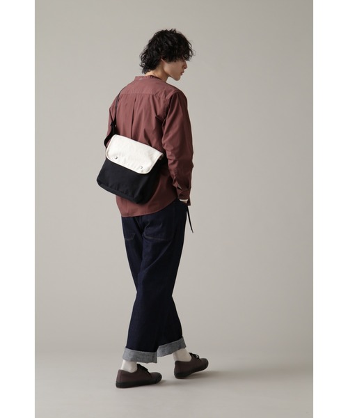 MHL.（エムエイチエル）の「COTTON CANVAS（ショルダーバッグ
