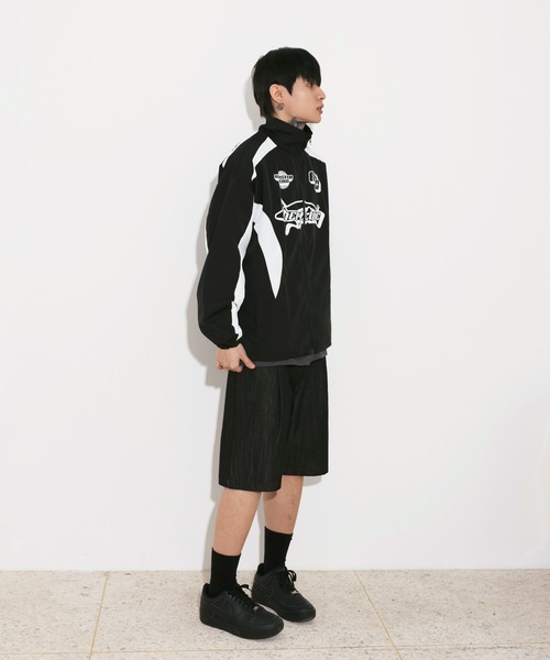 VETEMENTS♡ Dominatrix Hotline ジャージ フーディ Dominatrix Hotline Hoodie (UA66HD880B-BLACK)