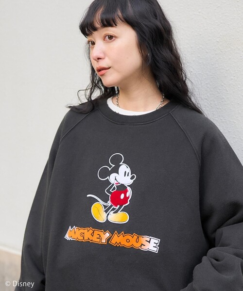 Sweat / Hoodie Cllection pigment color sweat ops ミッキージェリー