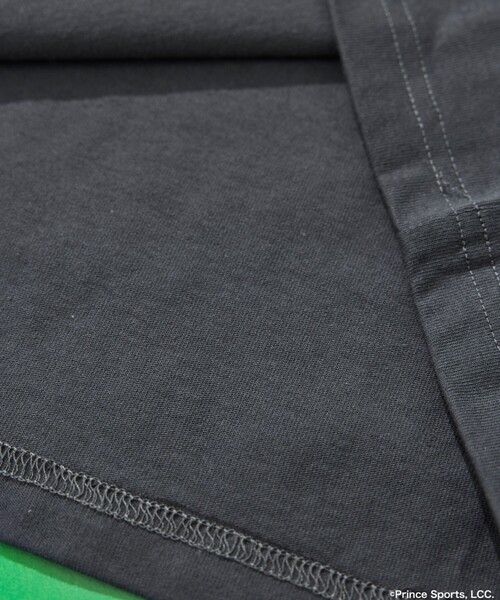 FREAK'S STORE（フリークスストア）の「prince/プリンス prince ワンポイントロゴ ロングスリーブ ポケットTシャツ（Tシャツ/カットソー・メンズ・チャコールグレー/オフホワイト/グリーン/イエロー/ブラック/ホワイト・MEDIUM/LARGE）」の9枚目の写真