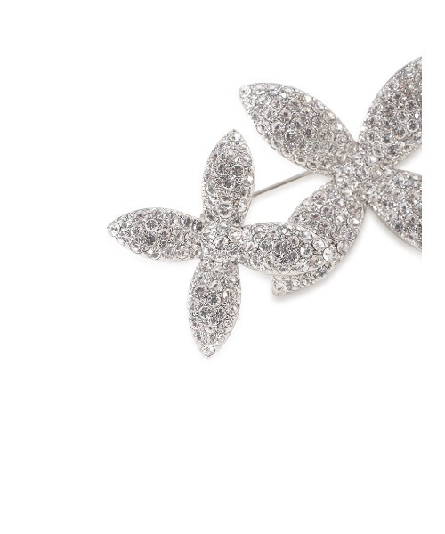 CELFORD（セルフォード）の「ツインフラワービジューブローチ（ブローチ/コサージュ・レディース・シルバー/ゴールド・FREE）」の3枚目の写真