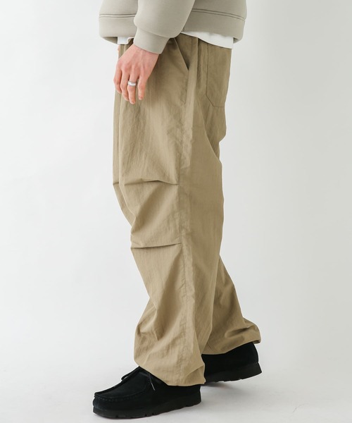 URBAN RESEARCH Sonny Label（アーバンリサーチサニーレーベル）の「『撥水』パラシュートパンツ（その他パンツ・メンズ・ベージュ/ブラック/カーキ・SMALL/MEDIUM/LARGE）」の8枚目の写真