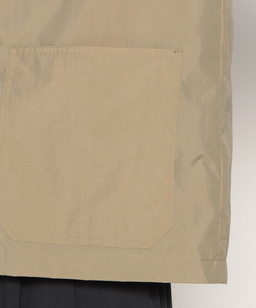 DANTON（ダントン）の「MEN'S NYLON TAFFETA WORK JACKET（ブルゾン・メンズ・チャコール/ベージュ/ブラック/オリーブ/パープル・38/42/44/40）」の14枚目の写真