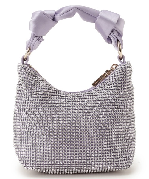 Guess(ゲス)の「LUA Mini Hobo ハンドバッグ ホーボー レディース(ハンドバッグ・レディース・イエロー/ラベンダー・ONE SIZE)」の3枚目の写真