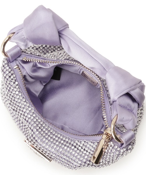 Guess(ゲス)の「LUA Mini Hobo ハンドバッグ ホーボー レディース(ハンドバッグ・レディース・イエロー/ラベンダー・ONE SIZE)」の11枚目の写真