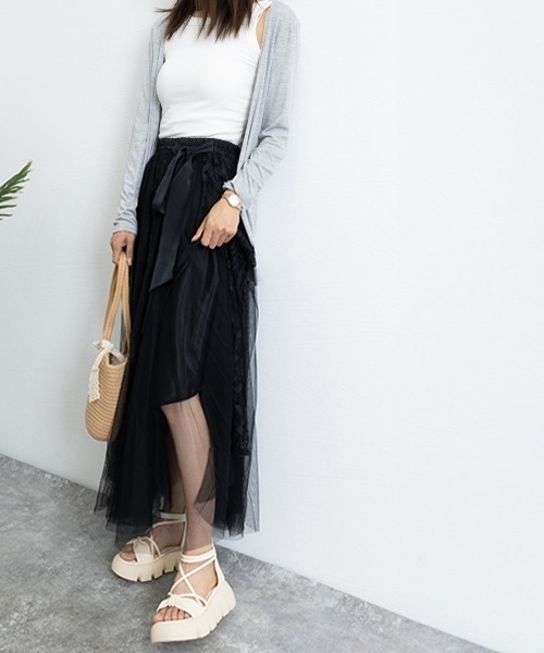 Miniministore（ミニミニストア）の「ストラップサンダル レディース軽量厚底靴（サンダル・レディース・ブラック/アイボリー・24.5cm/24.0cm/23.5cm/23.0cm/22.5cm/25.0cm）」の6枚目の写真