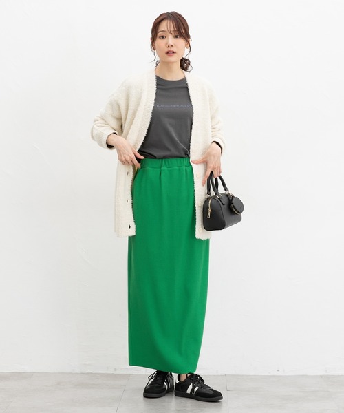 Honeys(ハニーズ)の「セルフカットスカート【WEB限定】(スカート・レディース・スミクロ/ライトベージュ/ブラック/レッド/ブルー/ブラウン/グリーン・LL/L/M/S/3L)」の22枚目の写真