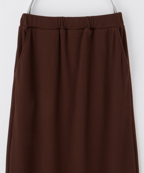 Honeys(ハニーズ)の「セルフカットスカート【WEB限定】(スカート・レディース・スミクロ/ライトベージュ/ブラック/レッド/ブルー/ブラウン/グリーン・LL/L/M/S/3L)」の9枚目の写真