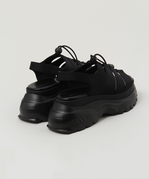 RAGEBLUE（レイジブルー）の「レースアップ/ボリュームソールスポーツサンダル（サンダル・レディース・ブラック/その他35/ホワイト・MEDIUM/LARGE）」の11枚目の写真