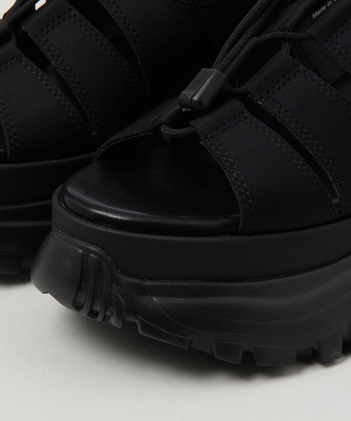 RAGEBLUE（レイジブルー）の「レースアップ/ボリュームソールスポーツサンダル（サンダル・レディース・ブラック/その他35/ホワイト・MEDIUM/LARGE）」の13枚目の写真