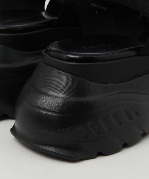 RAGEBLUE（レイジブルー）の「レースアップ/ボリュームソールスポーツサンダル（サンダル・レディース・ブラック/その他35/ホワイト・MEDIUM/LARGE）」の16枚目の写真