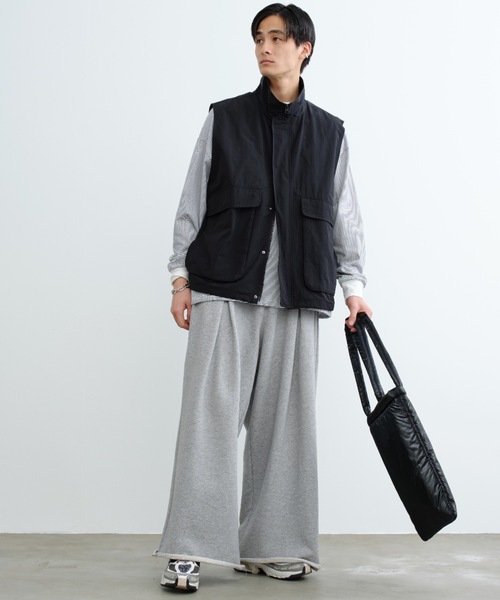 SINSS（シンス）の「Loose military nylon vest／ルーズ