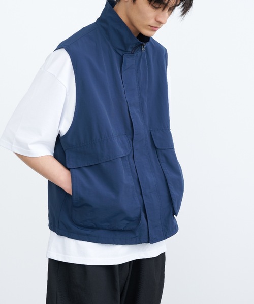 itbVest ナイロンベストL オーダー完売品春〜冬
