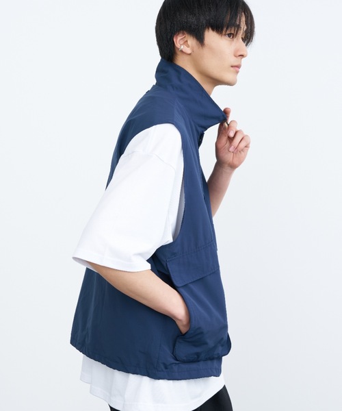 my_ MILITARY GILLET ナイロンベスト GRAMICCI（グラミチ） ベスト ジレ NYLON VEST｜ナイロンベスト UNISEX
