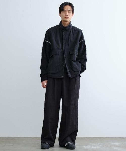 SINSS（シンス）の「Loose military nylon vest／ルーズ