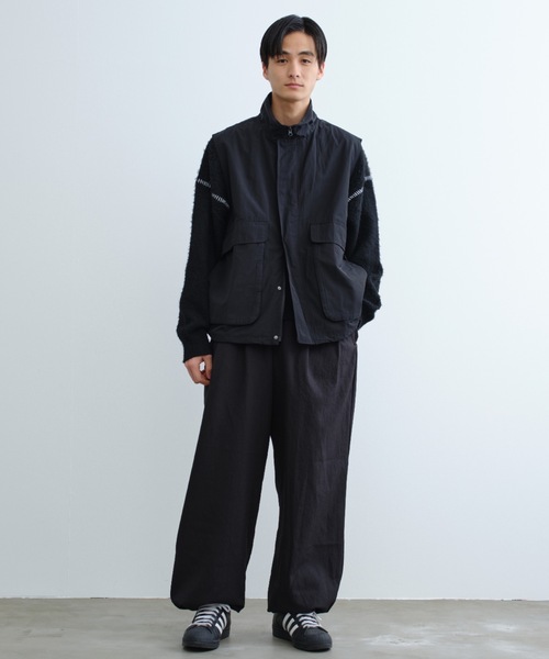 SINSS（シンス）の「Loose military nylon vest／ルーズ