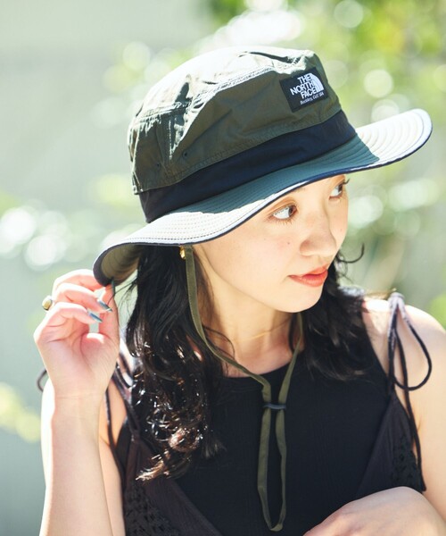 THE NORTH FACE（ザノースフェイス）の「THE NORTH FACE/ザ ノース フェイス Horizon Hat / ホライズンハット（ハット・メンズ・サックスブルー/オリーブ/レッド/ベージュ/ブラック/ブルーグリーン/グリーン/ネイビー・LARGE）」の12枚目の写真
