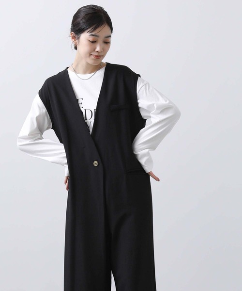 ☆新品未使用☆Gready Brilliant Ｖネックサロペット Gready Brilliant（グレディブリリアン）の「Vネックサロペット