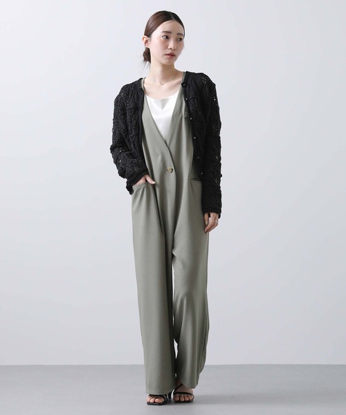 セール】Vネックサロペット（サロペット/オーバーオール）｜Gready