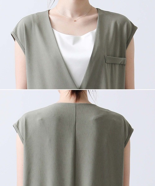 ☆新品未使用☆Gready Brilliant Ｖネックサロペット セール】Vネックサロペット（サロペット/オーバーオール）｜Gready