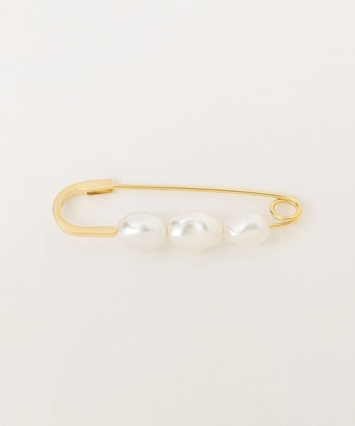 BEAUTY&YOUTH UNITED ARROWS(ビューティーアンドユースユナイテッドアローズ)の「フェイクパール ピンブローチ(ブローチ/コサージュ・レディース・その他2/その他1・FREE)」の3枚目の写真