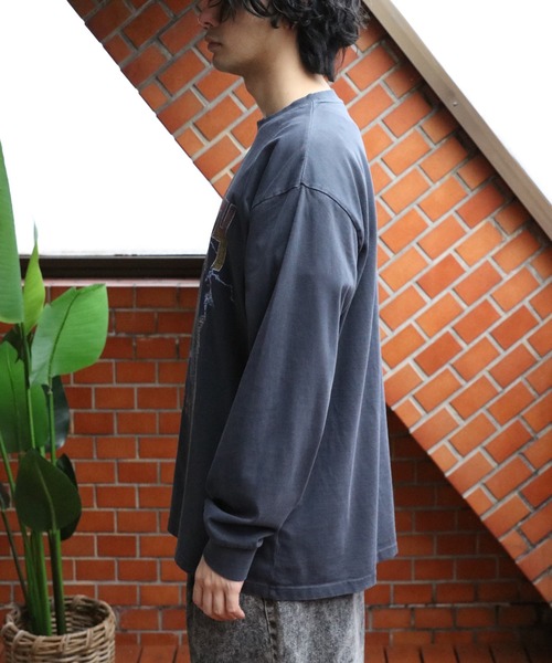 8(eight)(エイト)の「ハードグラフィック加工ロンT(Tシャツ/カットソー・メンズ・ブラック系その他2/ブラック系その他/ブラック系その他3・MEDIUM/LARGE)」の6枚目の写真