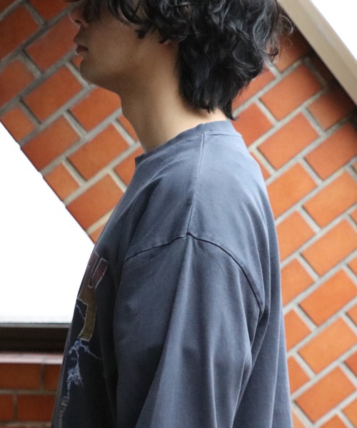 8(eight)(エイト)の「ハードグラフィック加工ロンT(Tシャツ/カットソー・メンズ・ブラック系その他2/ブラック系その他/ブラック系その他3・MEDIUM/LARGE)」の10枚目の写真