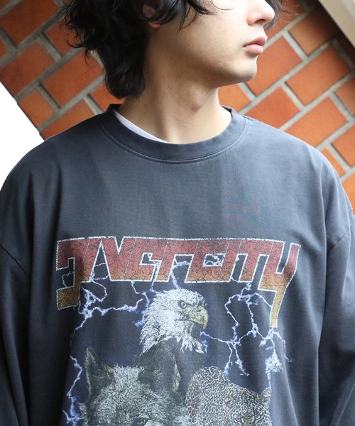 8(eight)(エイト)の「ハードグラフィック加工ロンT(Tシャツ/カットソー・メンズ・ブラック系その他2/ブラック系その他/ブラック系その他3・MEDIUM/LARGE)」の11枚目の写真