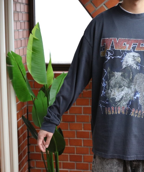 8(eight)(エイト)の「ハードグラフィック加工ロンT(Tシャツ/カットソー・メンズ・ブラック系その他2/ブラック系その他/ブラック系その他3・MEDIUM/LARGE)」の13枚目の写真