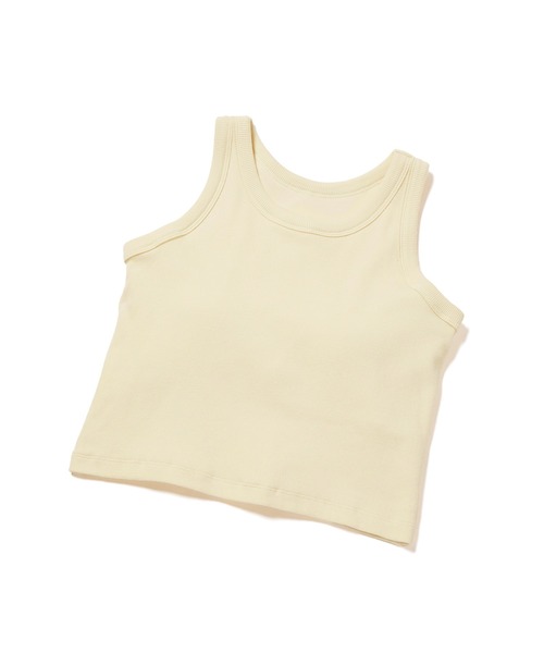 ADAM ET ROPE'（アダムエロペ）の「【サステナブル】アメスリタンクトップ（タンクトップ・レディース・ホワイト/ブラック/オフホワイト・FREE）」の8枚目の写真