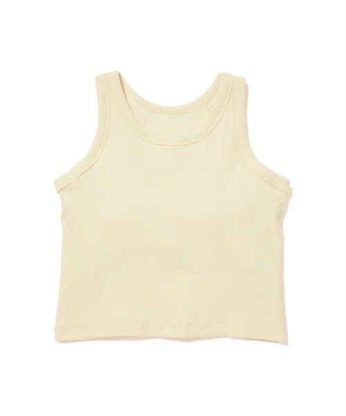 ADAM ET ROPE'（アダムエロペ）の「【サステナブル】アメスリタンクトップ（タンクトップ・レディース・ホワイト/ブラック/オフホワイト・FREE）」の9枚目の写真