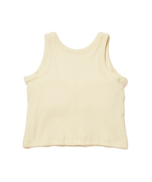 ADAM ET ROPE'（アダムエロペ）の「【サステナブル】アメスリタンクトップ（タンクトップ・レディース・ホワイト/ブラック/オフホワイト・FREE）」の10枚目の写真