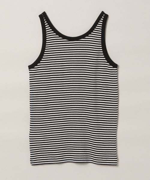 JEANASIS（ジーナシス）の「2WAYネックリブタンク/112815（タンクトップ・レディース・ブラック系その他/グレイッシュベージュ/ホワイト/ブラック・FREE）」の17枚目の写真