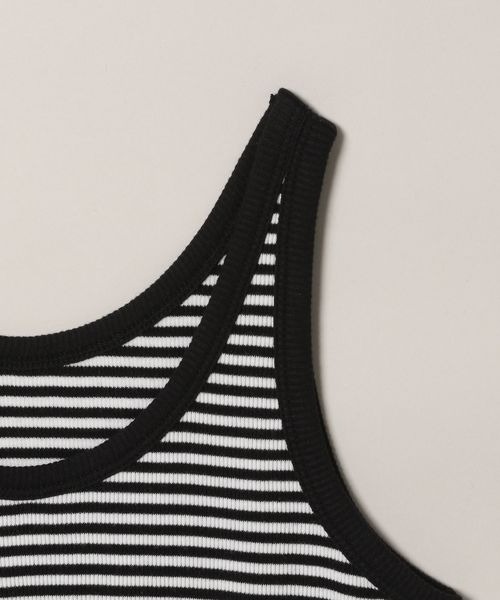 JEANASIS（ジーナシス）の「2WAYネックリブタンク/112815（タンクトップ・レディース・ブラック系その他/グレイッシュベージュ/ホワイト/ブラック・FREE）」の15枚目の写真