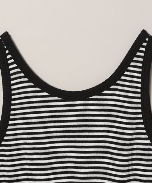 JEANASIS（ジーナシス）の「2WAYネックリブタンク/112815（タンクトップ・レディース・ブラック系その他/グレイッシュベージュ/ホワイト/ブラック・FREE）」の11枚目の写真