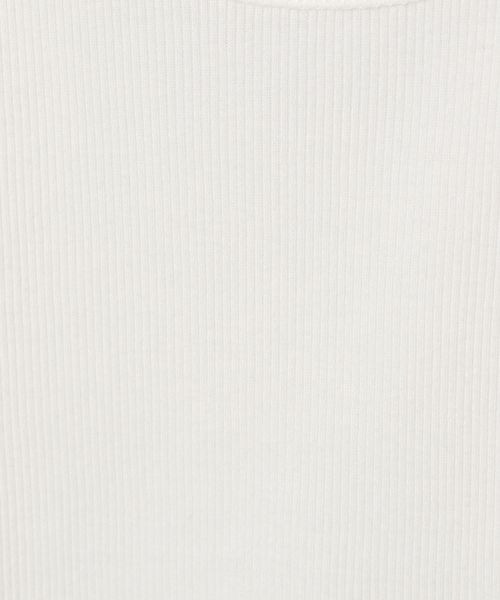 JEANASIS（ジーナシス）の「2WAYネックリブタンク/112815（タンクトップ・レディース・ブラック系その他/グレイッシュベージュ/ホワイト/ブラック・FREE）」の9枚目の写真