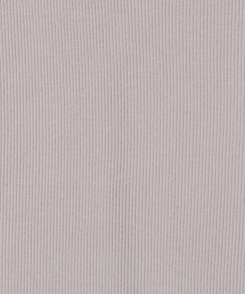 JEANASIS（ジーナシス）の「2WAYネックリブタンク/112815（タンクトップ・レディース・ブラック系その他/グレイッシュベージュ/ホワイト/ブラック・FREE）」の5枚目の写真