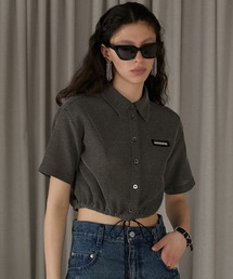 PRANK PROJECT | 【24SUMMER PRE ORDER】カラミショートシャツ / Karami Short Shirt(シャツ/ブラウス)