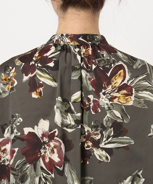 Noble（ノーブル）の「スモーキーフラワープリントシャツ（シャツ