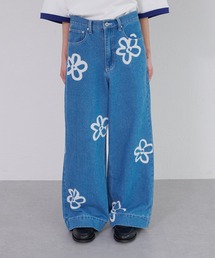 PAINTER WIDE DENIM PANTS / ペインターワイドデニムパンツ