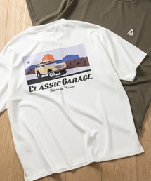 【ag】〔GERRY/ジェリー〕アソートプリント シルキータッチ 半袖Tシャツ 接触冷感/ストレッチ