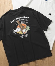 【ag】〔GERRY/ジェリー〕アソートプリント シルキータッチ 半袖Tシャツ 接触冷感/ストレッチ