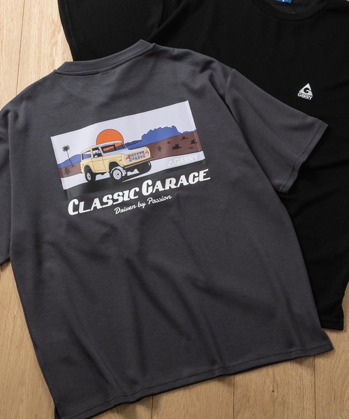 GERRY(ジェリー)の「【ag】〔GERRY/ジェリー〕アソートプリント シルキータッチ 半袖Tシャツ 接触冷感/ストレッチ(Tシャツ/カットソー・メンズ・ホワイト系1/ホワイト系2/グレー系2/グレー系4/ブルー系2/ブラック系2/ホワイト系3/ライトグレー系3/ブルー系4/ブラック系4/カーキ系2/カーキ系4/カーキ系1/ブラック系1/ホワイト系4/ブラック系3/グレー系1・MEDIUM/LARGE)」の10枚目の写真